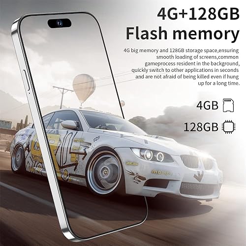 Miniatura 5 de Echoamo A14 Pro MAX - Teléfono inteligente desbloqueado con pantalla HD de 682 pulgadas teléfono SIM dual 364G con una tarjeta de memoria de 128G