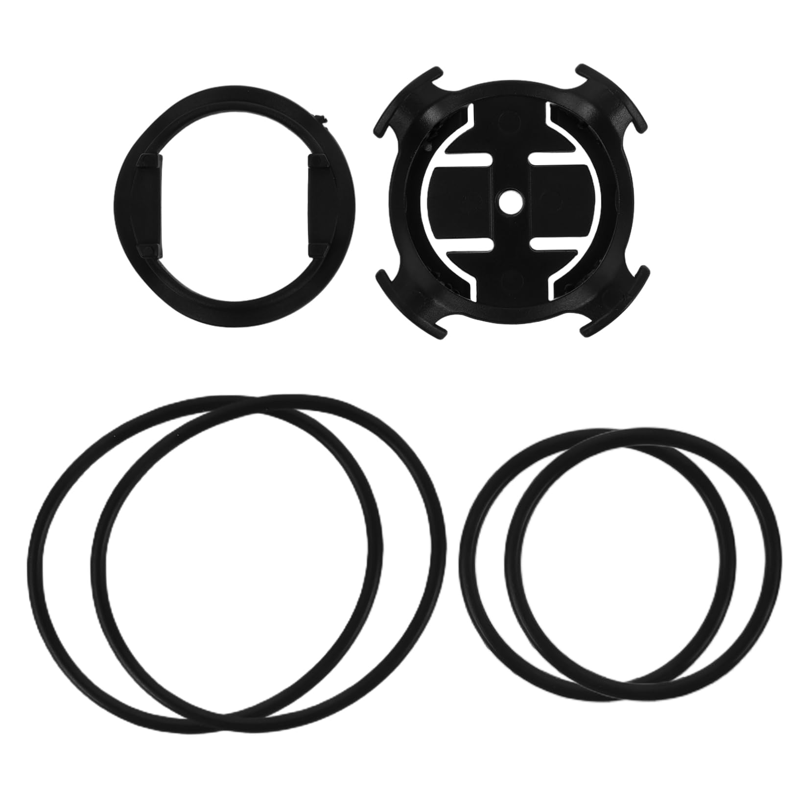 SUPVOX Universal Bike Computer Mount Easy Install Strap Mount for Cycling Devices Abs Silicone Road Mountain Bikes