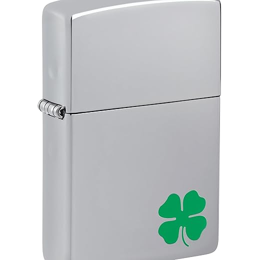 Zippo Bit O' Luck High Polish Chrome Pocket Lighter