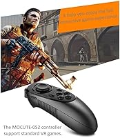 Vista 3 de VR SHINECON Más reciente Control Video Play Scroll XINPUT Juego Adaptador Inalámbrico VR Joystick Gamepad Control remoto para Android IOS Smartphone