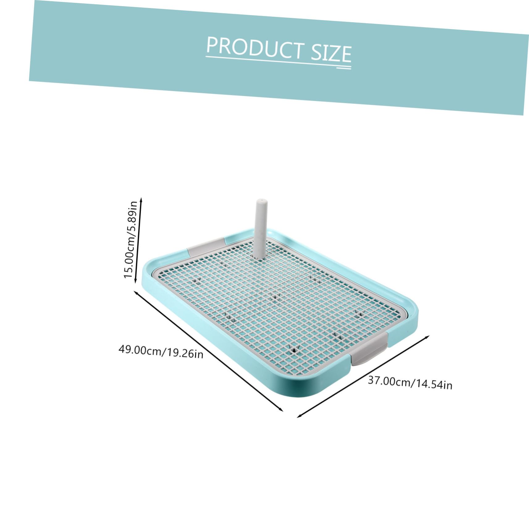 Yardwe Thickened Puppy Indoor Toilet Slip Design for Easy Use Dog Potty with Detachable for House Training Dogs
