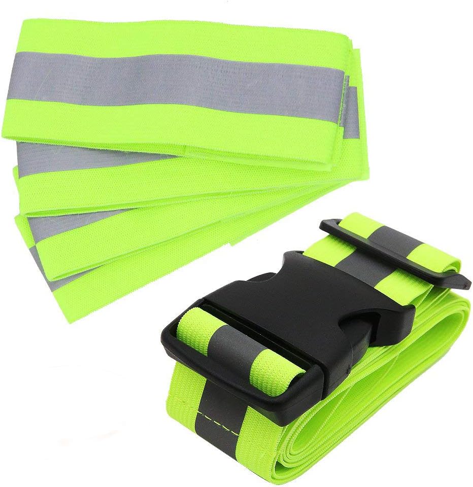 SOPOTUTU Reflektorarmbänder Für Nacht - Sicherheitsbänder Für Joggen, Radfahren & Walking In Lila