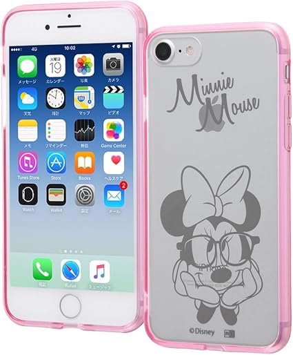 Amazon Co Jp レイ アウト Iphone Se 第2世代 8 7 ディズニー ハイブリッドケース ミニー Rt Dp14u Mn 家電 カメラ