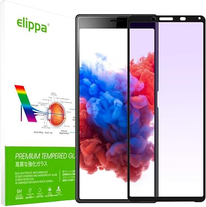 Amazon Sony Xperia 10 Ii ガラスフィルムブルーライト 99 カットso 41a Sov43液晶フィルム Elippa 0 25mm超薄型 強化ガラス3d全面保護液晶フィルム 日本製 旭硝子 素材制 指紋防止 目の疲れ軽減 最强硬度9h 耐スクラッチ 飛散防止 高透過率 気泡ゼロ 貼り付け