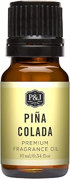 P&J Trading Fragrance Oil for Diffusers for Home - Pina Colada 10ml Fragrance Scents for Candle Making - Soap Making Supplies & Car Diffuser Scents