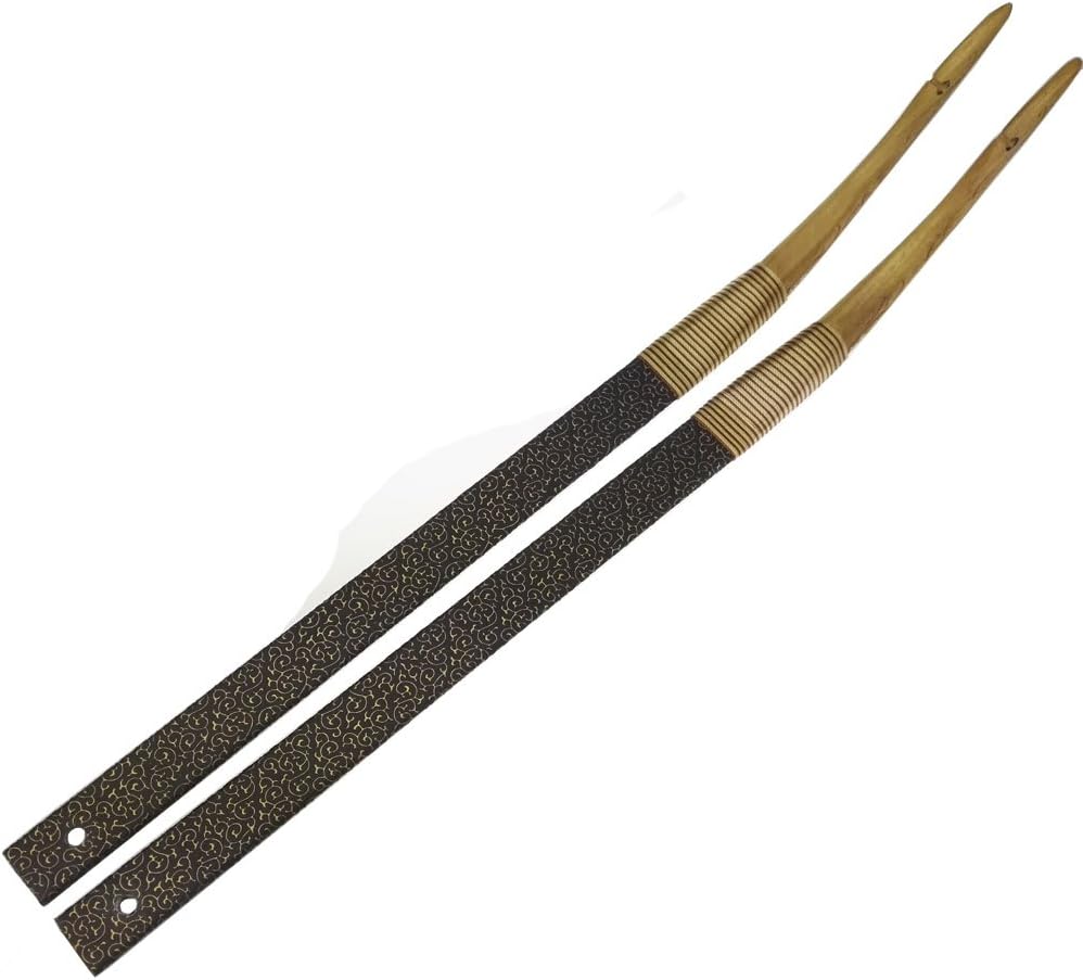SHARROW Traditional Recurve Bow Archery Hunting Take Down Bow Handmade Longbow for Shooting Target Wooden Mongolian Horsebow 30-50Lbs