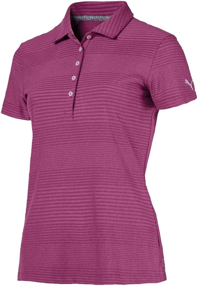 Puma Golf Women's 2018 Pounce Aston Polo, XLarge, Magenta