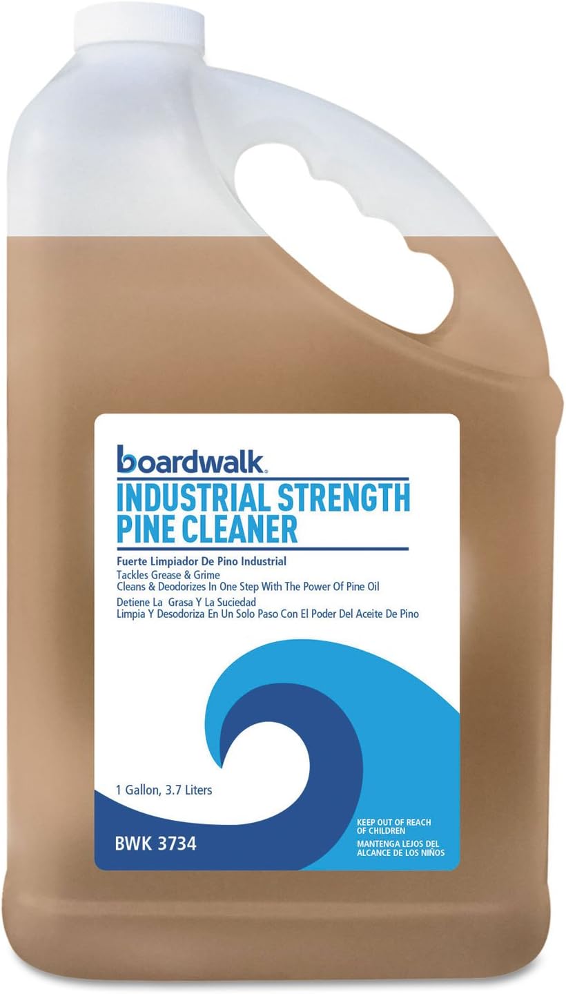 Boardwalk 3734EA Industrial Strength Pine Cleaner, 1 gal Bottle