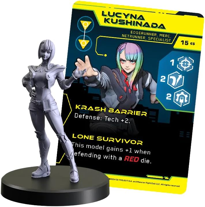 Monster Fight Club, Night City Edgerunners Miniatures: Santo Domingo Starter Gang