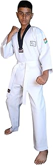 USI UNIVERSAL Unisex Bouncer Taekwondo Dress (White100cm.)