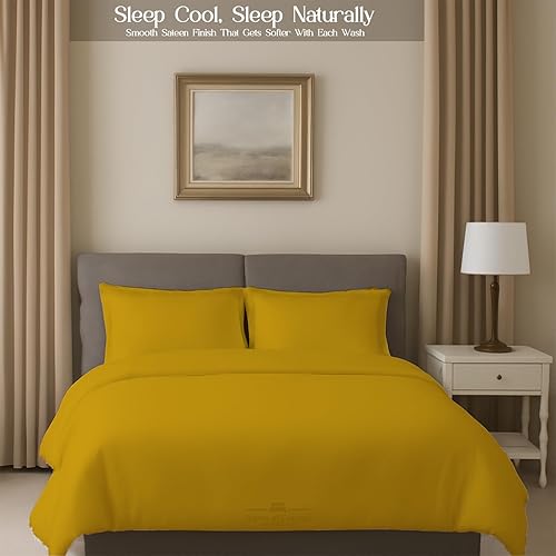 Miniatura 143 de Juego de 4 piezas para sofá cama, 100% algodón de 400 hilos, sábana bajera con bolsillos profundos, suave, sin arrugas y transpirable, calidad