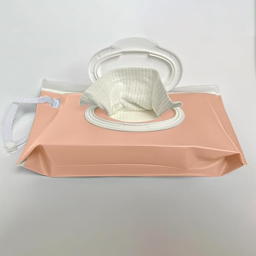 Miniatura 4 de purifyou Estuche portátil de viaje para toallitas para bebé, bolsas dispensadoras de toallitas recargables, mantiene las toallitas frescas y