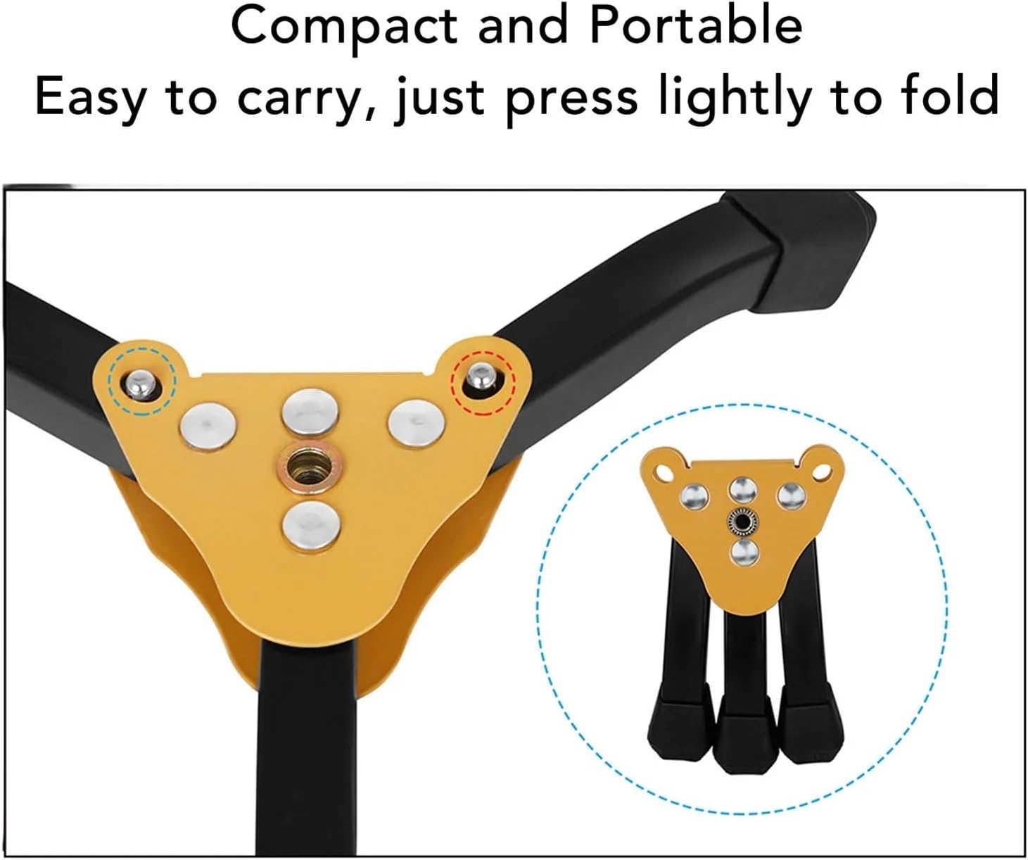 Flute Clarinet Stand Foldable Portable Thickened Tripod Holder For Woodwind Instruments Accessorie