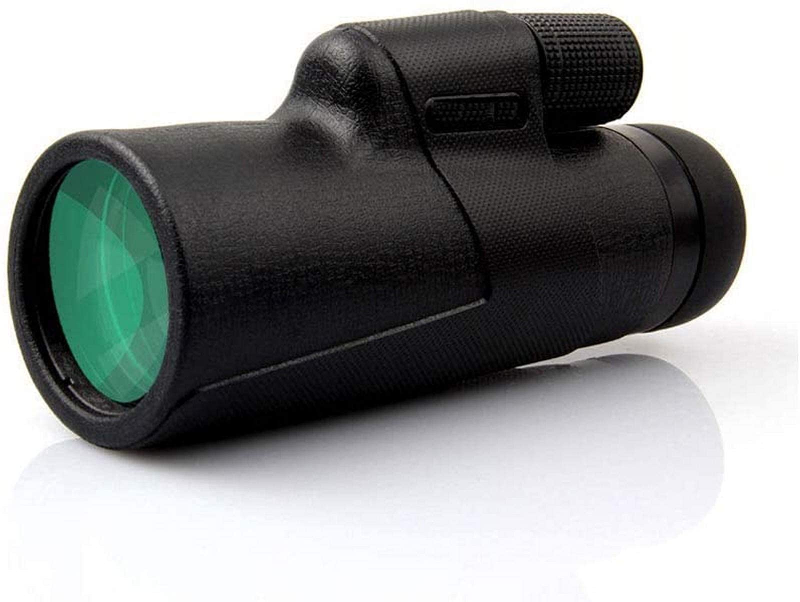 Monoculaire Portable 12x50 avec Vision Nocturne, étanche IPX7, Prisme BAK4, Objectif FMC, avec Adaptateur pour Smartphone et trépied, pour Adultes et Enfants, Concerts, Observation des oisea