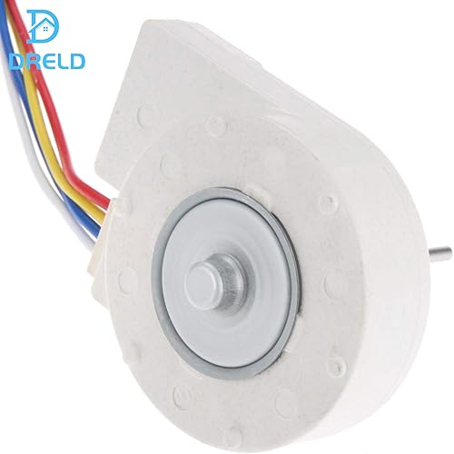 Miniatura 5 de Motor de ventilador de condensador de refrigerador WR60X10209, sustituye a WR60X10155 WR60X10042 WR60X10053 WR60X10065, repuesto para GE, Hotpoint,