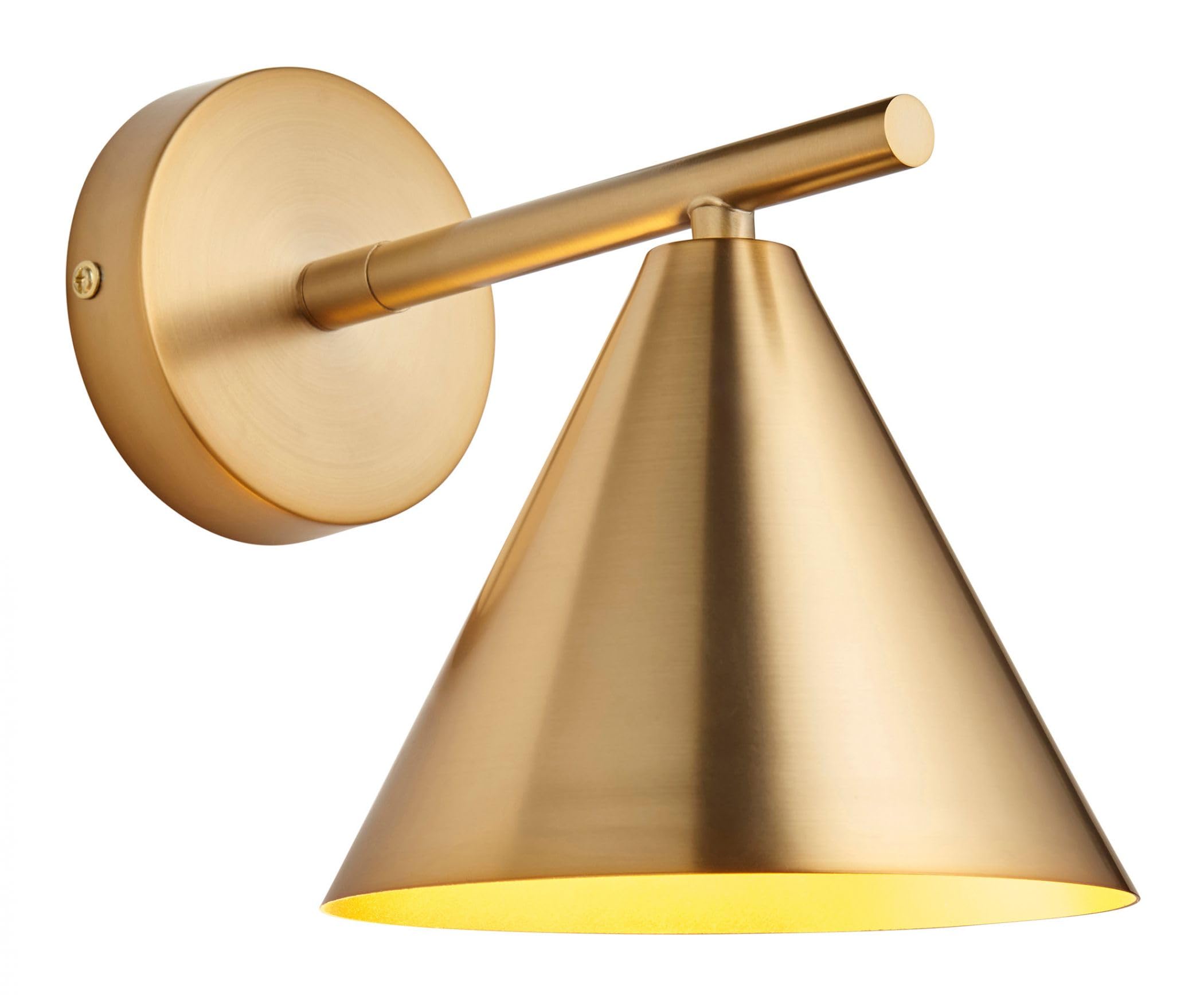 Endon 102893 Cape Wall Light, Antique Brass