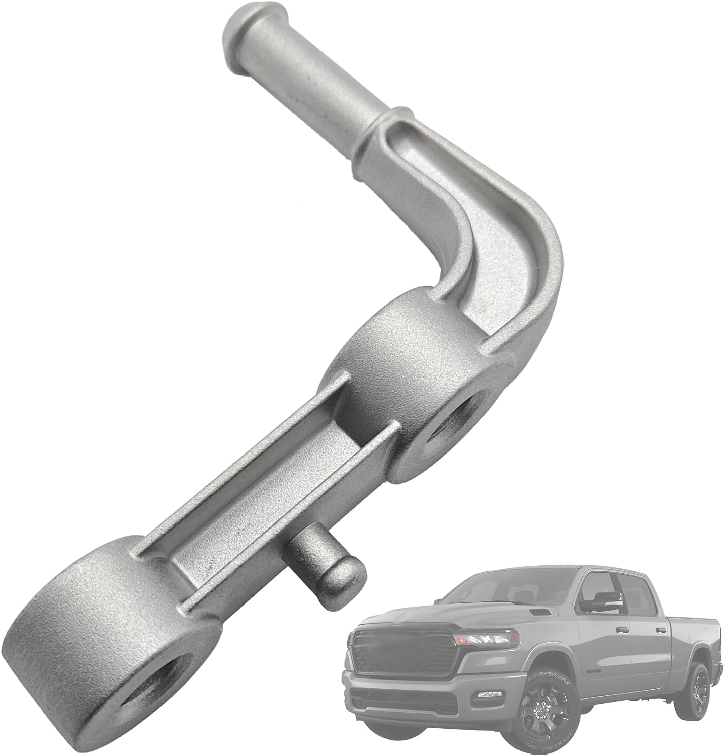 68395841AA Rear Left Drive Side Exhaust Bracket Muffler Support Assembly Fit for Ram 1500 3.0L, 3.6L, 5.7L, 6.2L 2019-2025