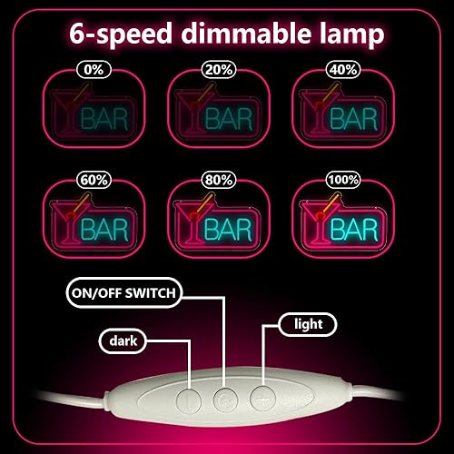 Miniatura 4 de Letrero de neón de bar, luz LED de neón para el hogar, bar, decoración de pared, cóctel, letrero luminoso para pub, bistró, club nocturno, hogar,