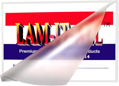Miniatura 2 de 7 Mil IBM Card Laminating Pouches 2-516 X 3-14 Laminator Sleeves Qty 100 by LAM-IT-ALL