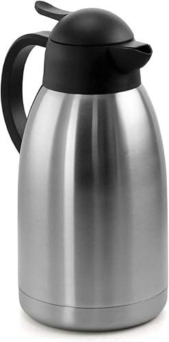 Miniatura 1 de MegaChef Jarra térmica de bebidas de acero inoxidable de 2 litros para café y té