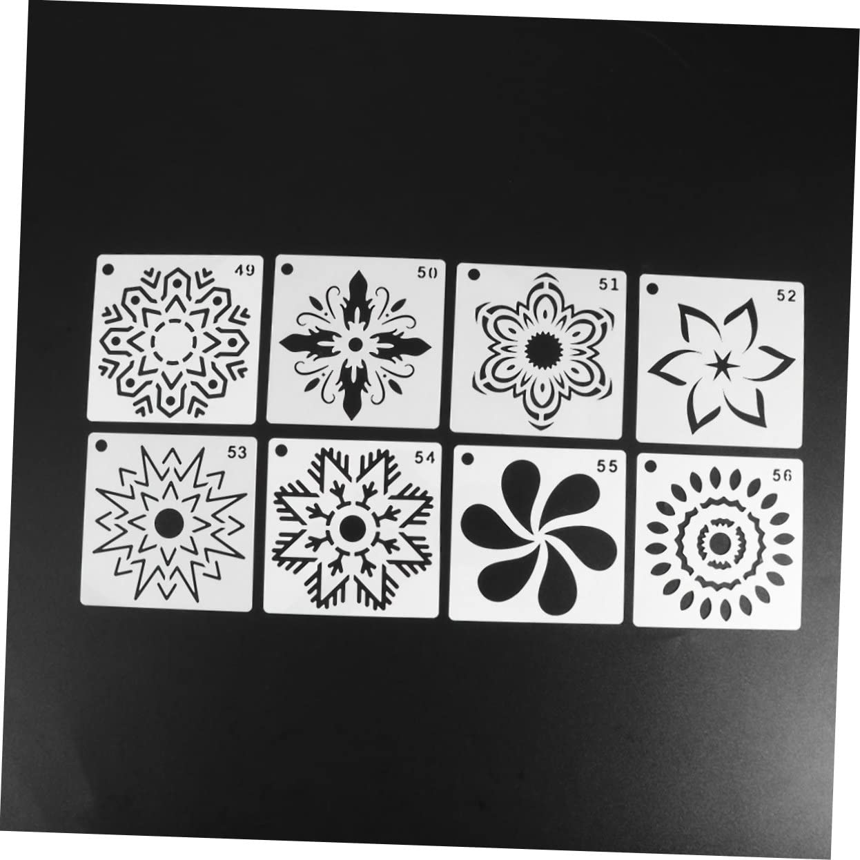 SEWACC 112pièces Pochoirs Mandala Modèles Créatifs Pour Peinture Et Décoration Outils De Dessin Pour Vos Projets Artistiques