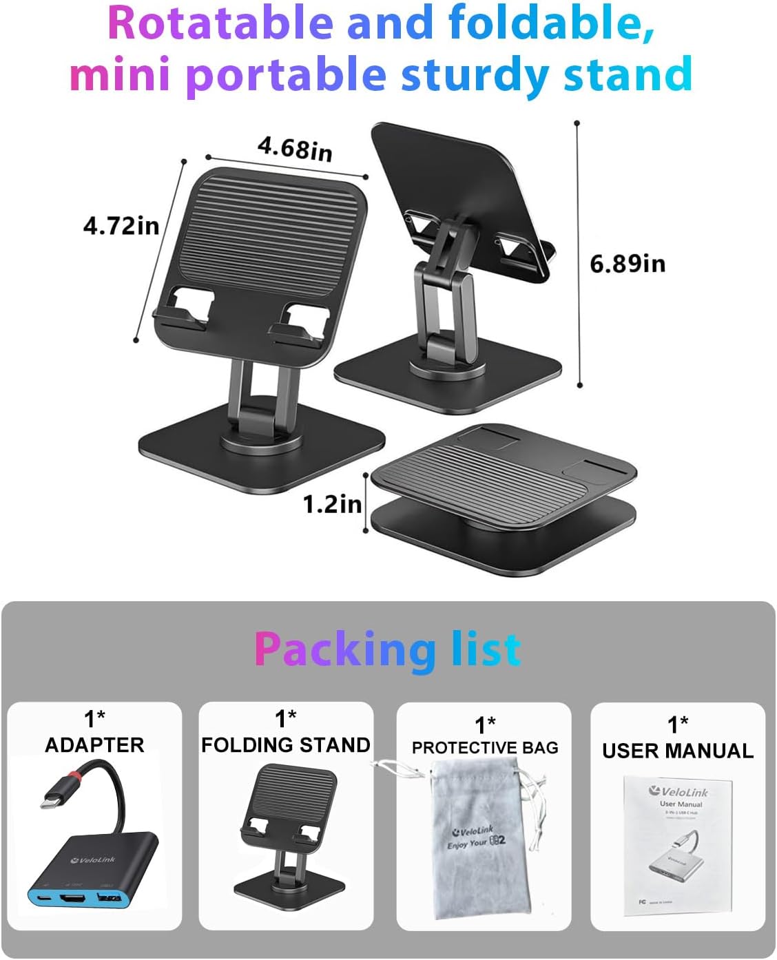 Switch 2 Dock+ Stand kit for Nintendo Switch 2 Portable Dock+HDMI 2.1/PD/USB A 3.2 Interface,Compatible with MASC/Laptops(Requires Manual firmware Update for NS2'S 21 Version) 7 61FEsWi+jaL. AC SL1500