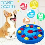 Dog Puzzle Toy Interactive Dog Puzzle Toys for Smart Dogs IQ Stimulation Dog Game Treat Puzzle Toy for Large Dogs, Puppy and Cats Treat Training & Mental Exercise Food Slow Feeding Training