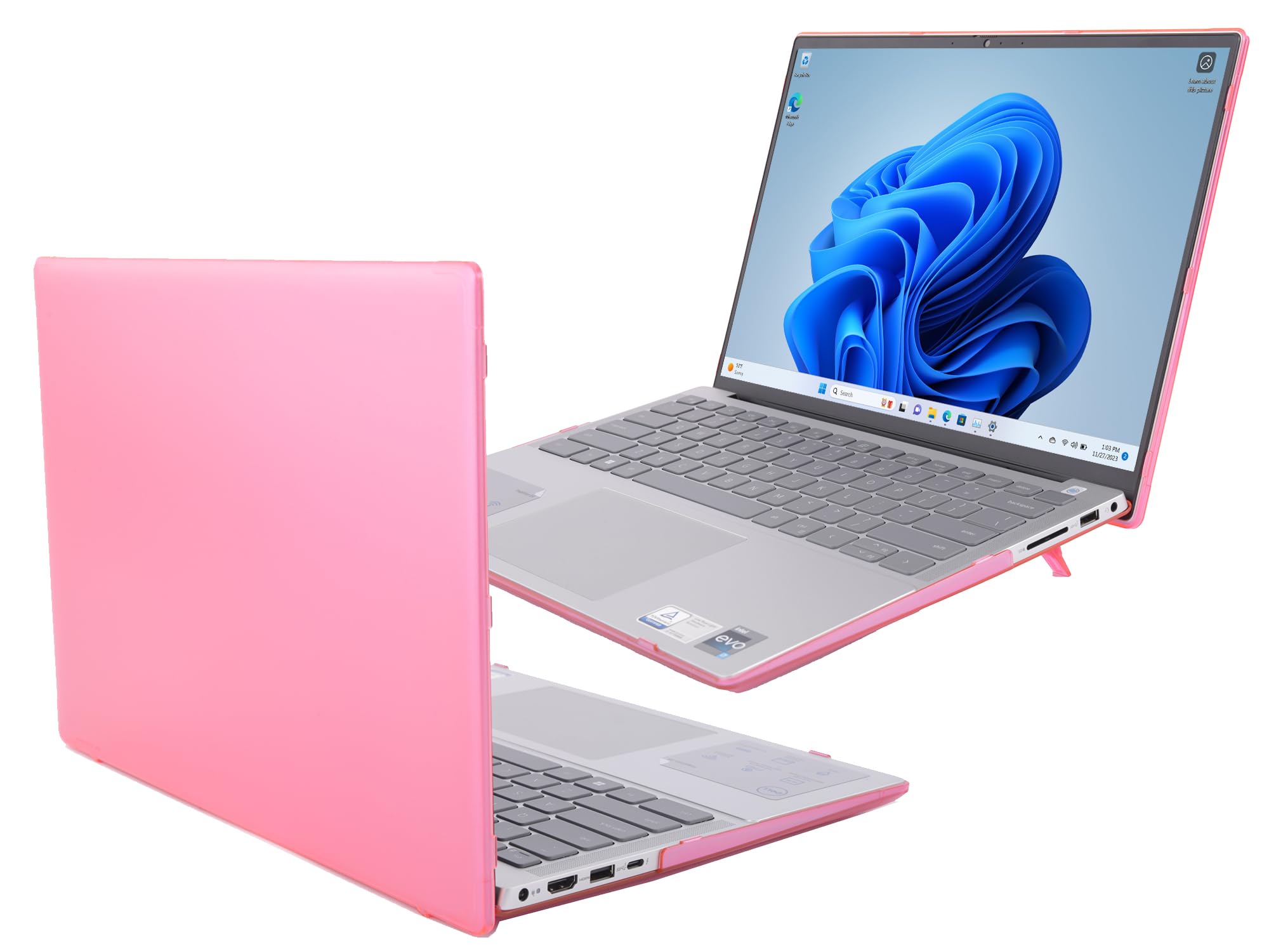 Adesivo Pelle Per Laptop Decalcomania In Vinile Pelle Nero Per Dell Inspiron 1501, E1505, 6400 - Rivesti Il Tuo Laptop Con Stile! Copertura Inspiron 1501 - Foto 9