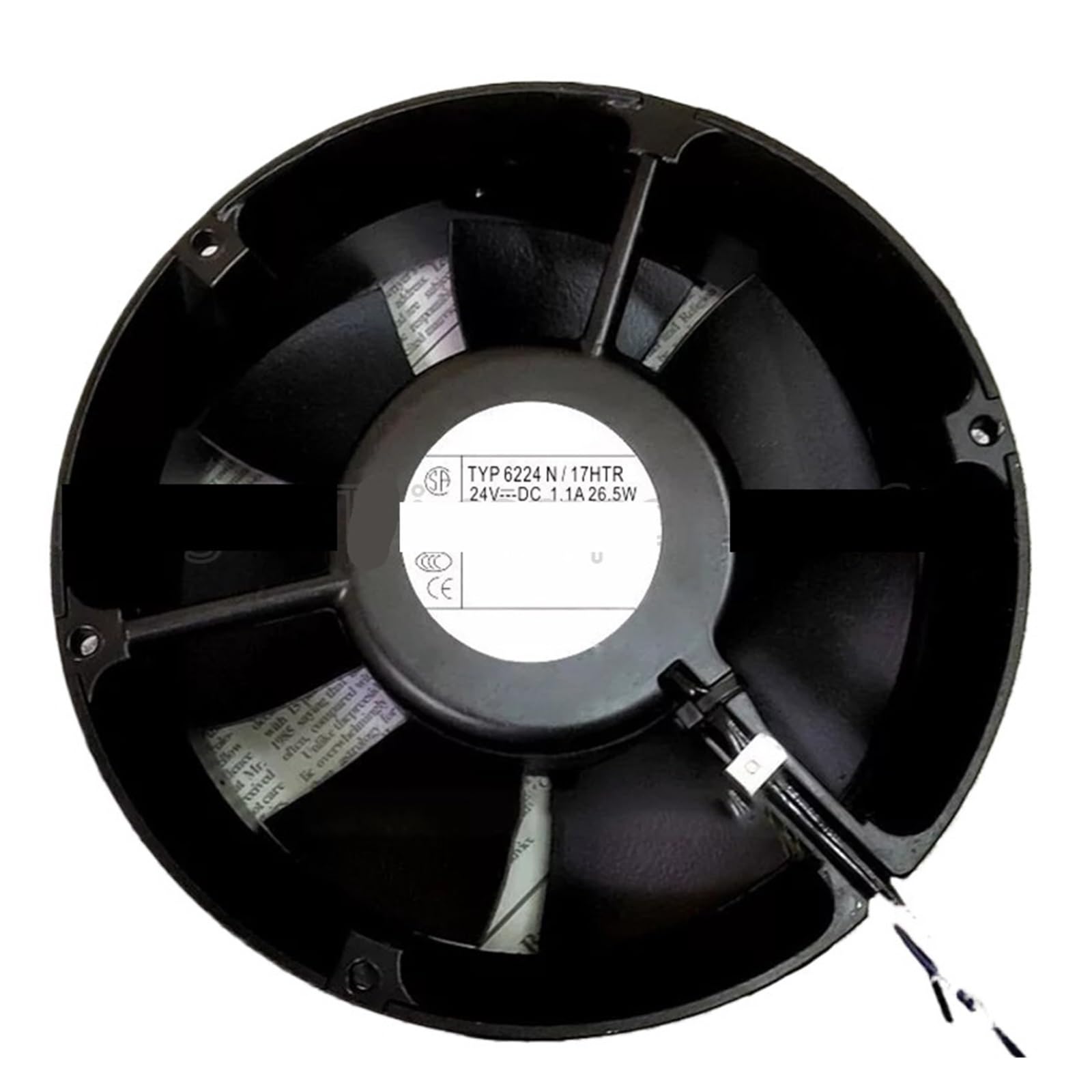 YMUGUEGH 6224N/17HTR 24V 1.1A 26.5W Fan