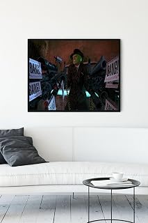 Postermanya (pster12149) Maske Eğlenceli Mizahi Çerçeveli Tablo (50x70cm)