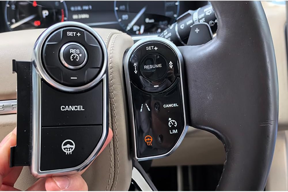 Car Steering Wheel Buttons Aftermarket for Land Rover Range Rover Vogue L405 Sport L494 for Land Rover Discovery 5 Style Steering Keys Touch Button