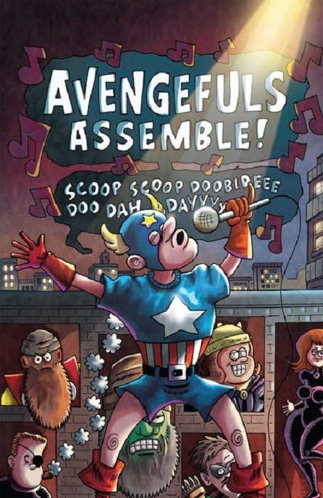 Avengefuls, The (Rich Johnston's) #1A FN ; Boom! comic book | Fred Hembeck Variant Avengers 16 Tribute