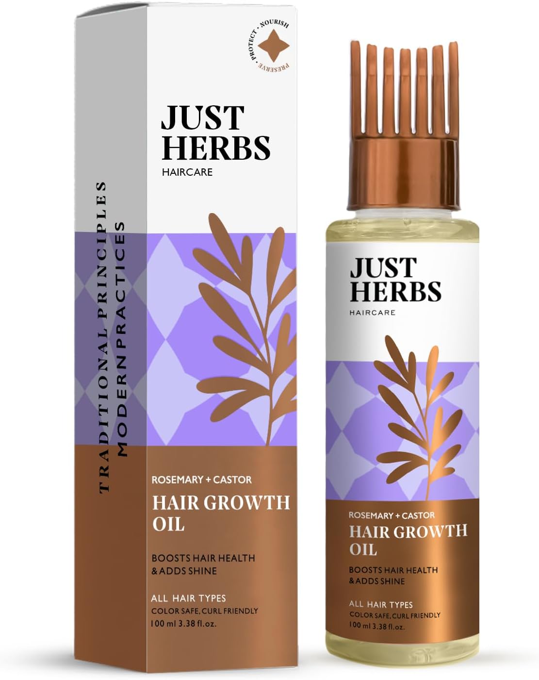 Rosemary Hair Growth Oil Promotes Hair Growth and Reduces Hairfall & Dandruff 100 ml