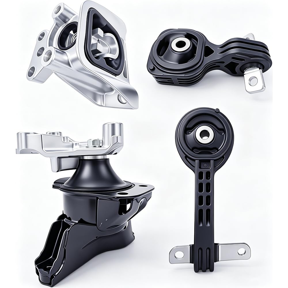 PATEWIN 4PCS Engine Motor Transmission Mount Set