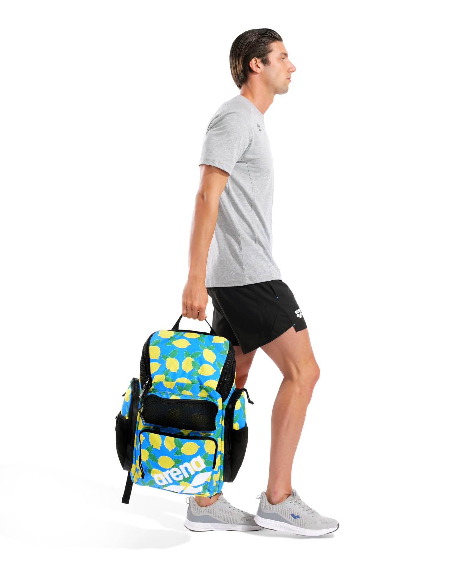 Arena Rucksack Schwimmbadtasche Schwimmbad One Go Backpack 45 Liter Lemon