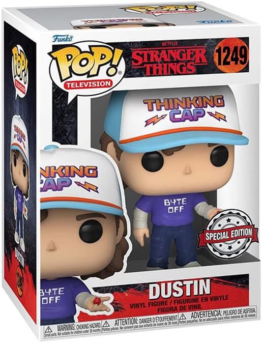 Funko Pop! Tv: Stranger Things Season 4- DUStin Hellfire With Die (Exc) - 62392