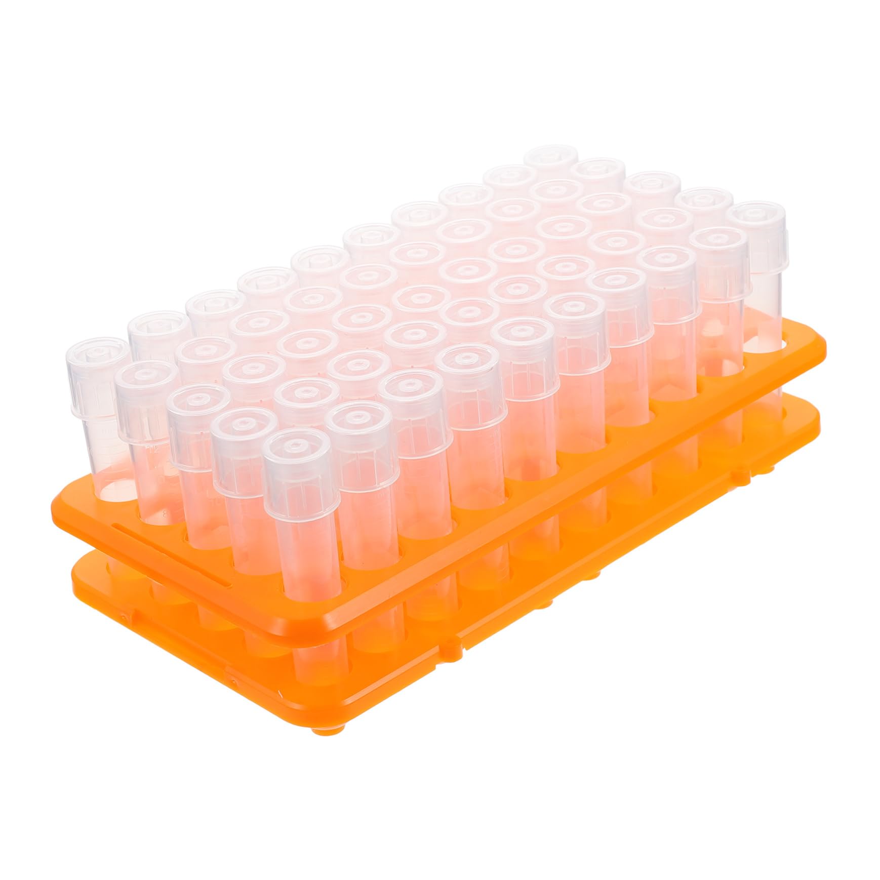 100 Stück Reagenzglas 30mm aus Kunststoff mit 12ml Volumen und Deckel Experimentelle Reagenzgläser für Labor und Küchengebrauch mit Glatter Innenfläche und Zufällige Farbe