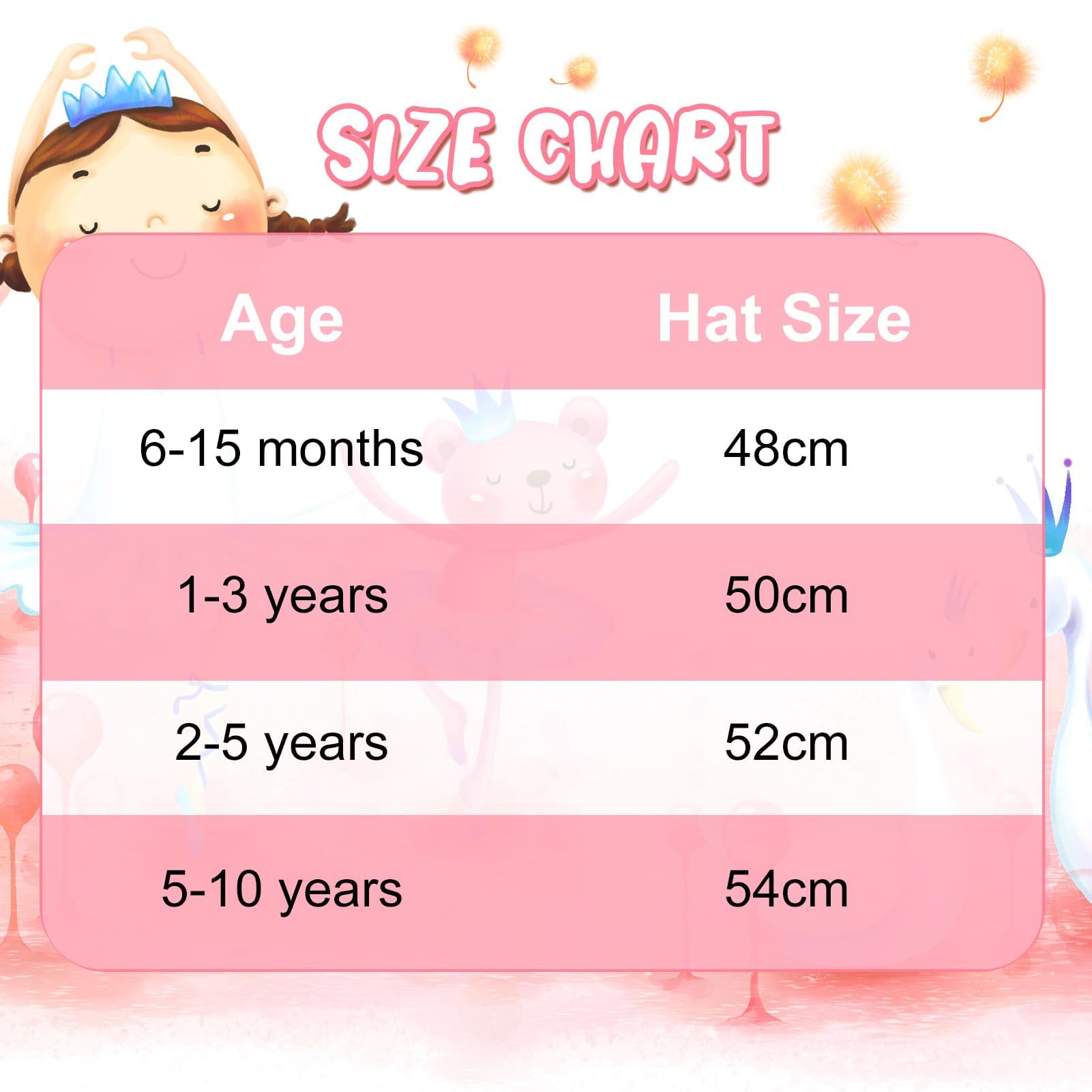 2 Pieces Toddler Sun Hat Kids Bucket Sun Hat Baby Cute Print Summer Hat with Adjustable Head Drawstring and Chin Strap Outdoor Kids Summer Protection Bucket Hats — view 7