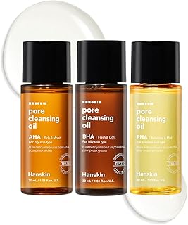 Hanskin PHA/BHA/AHA Aceite limpiador de poros...