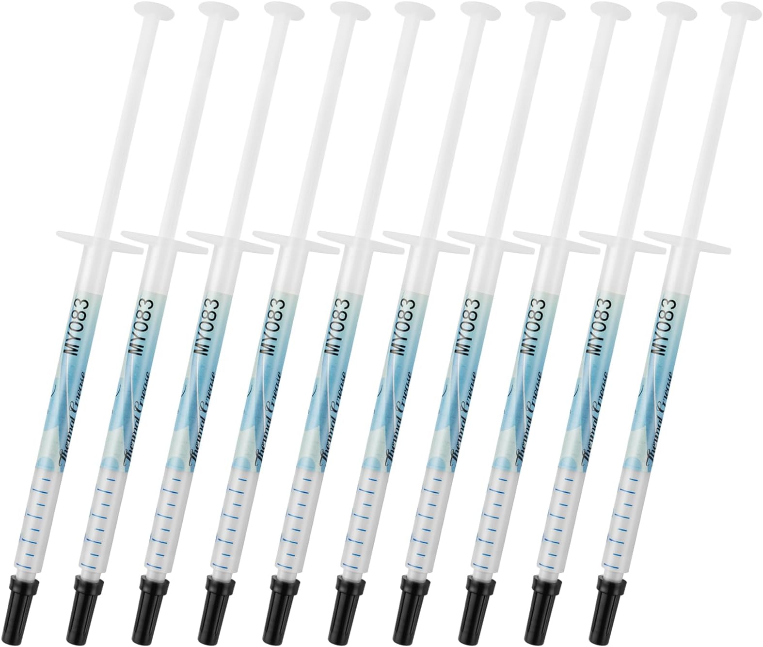 HY-880-10pcs-Thermal Conductivity:5.15W/m-k Thermal Paste;Heatsink Paste;Carbon Based High Performance, Heatsink Paste, Thermal Compound CPU for All Coolers, Thermal Interface Material - 10 Grams