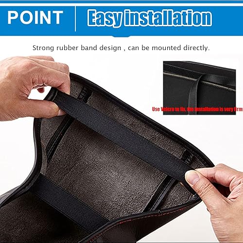 Miniatura 5 de Funda de cuero para consola central, protector de reposabrazos, accesorios para mantener tu reposabrazos en una sensación más cómoda (costuras