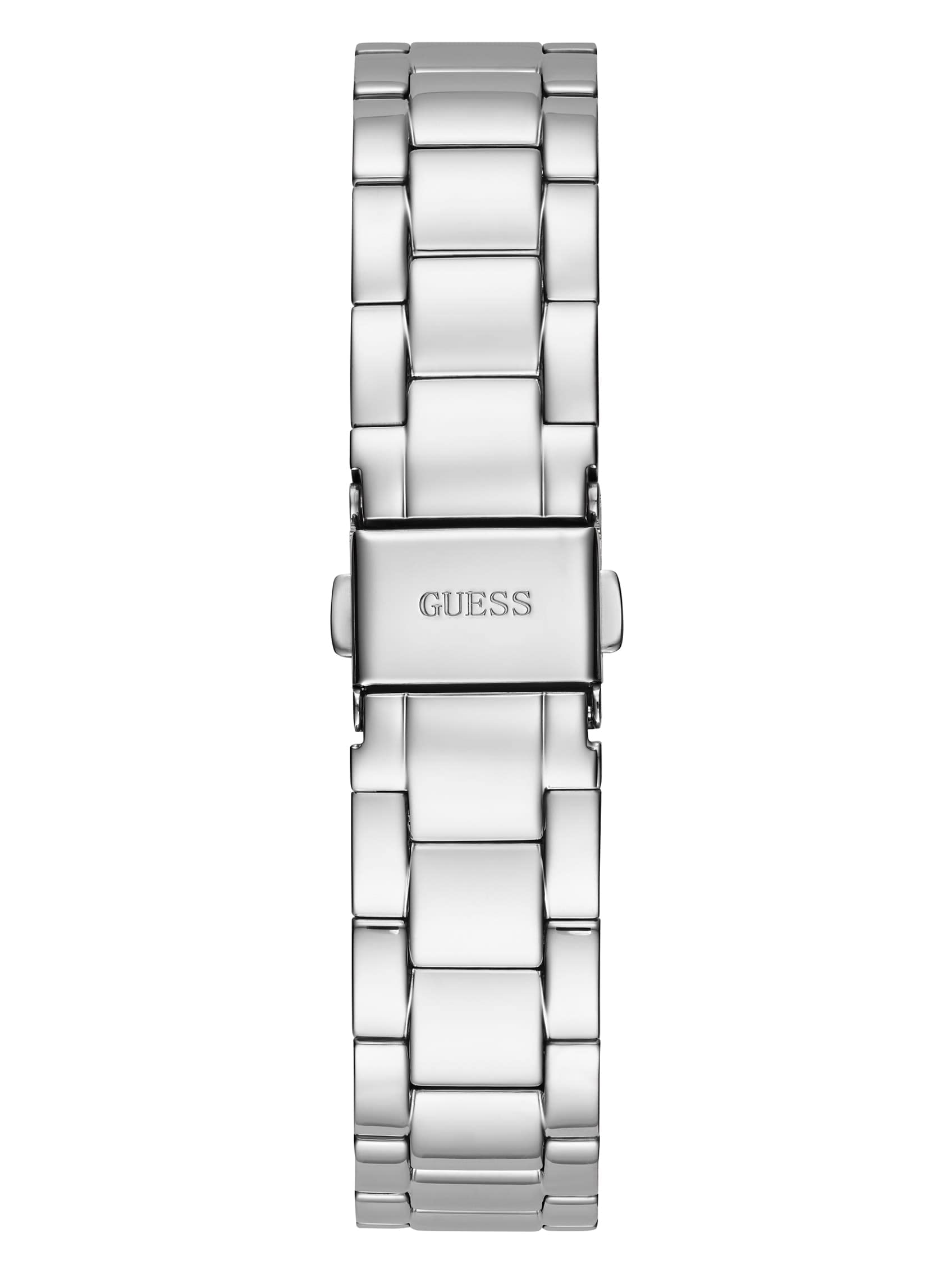 GUESS Reloj de Pulsera con Borde de Moneda