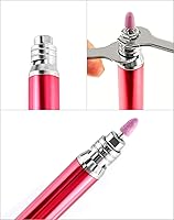 Vista 5 de QWORK Air Micro Grinder, 2 juegos de mini lápiz de 1/8 pulgadas, herramienta de corte neumática para lápiz, 65000 RPM velocidad libre