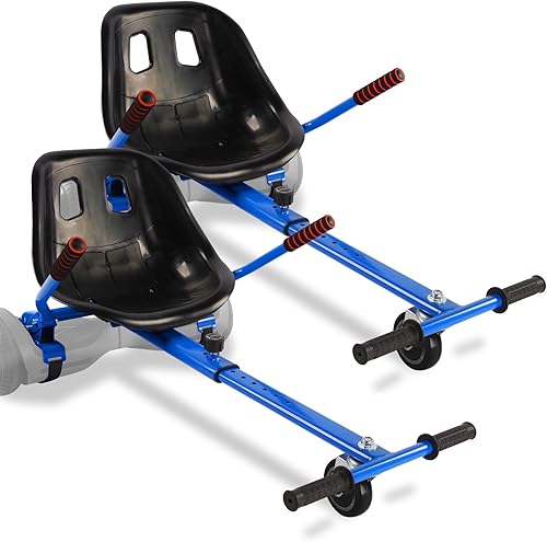 Miniatura 1 de Accesorio de asiento Hoverboard Go Kart se adapta a tablas de 6.5 pulgadas8 pulgadas10 pulgadas, carrito de hover para niños y adultos, accesorio