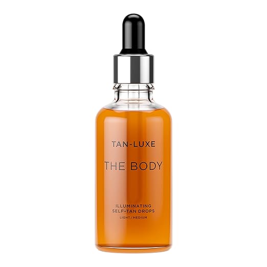 TAN-LUXE THE BODY Self Tan Drops, Add Tanning Drops to Skin Care for Custom Body Tan

