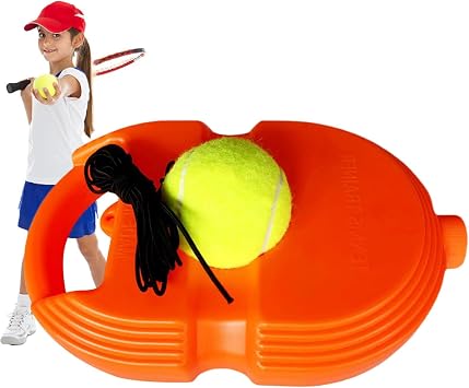 Trainer Cemented Baseboard with Rope Tennis Ball Rebounder Training