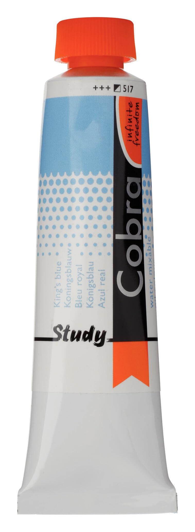 Cobra Study Oil Colour Tube 40 ml King's Blue 517