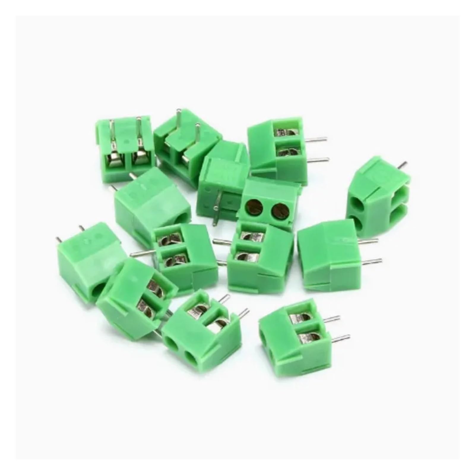 Borne à vis KF350 à broches droites 300V 10A pour connexion sécurisée de PCB