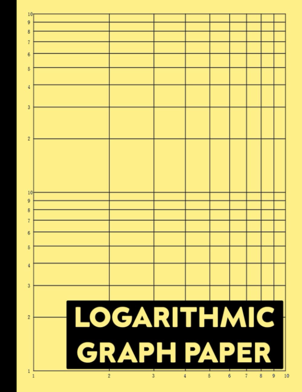Logarithmic Graph Paper: Log-Log Scales Plotting Graphing Paper - Engineering, Calculation, Science, Accounting, Math, (8.5" X 11")