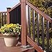 Fiberon Stair Inserts for Square Balusters Black